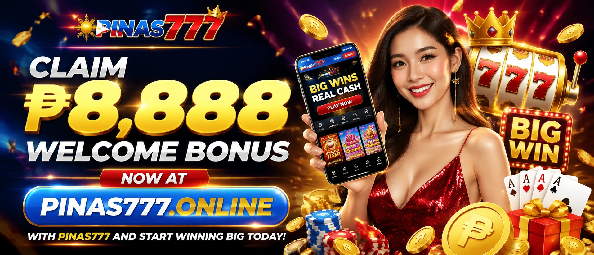pinas777.online Philippines mobile casino homepage
