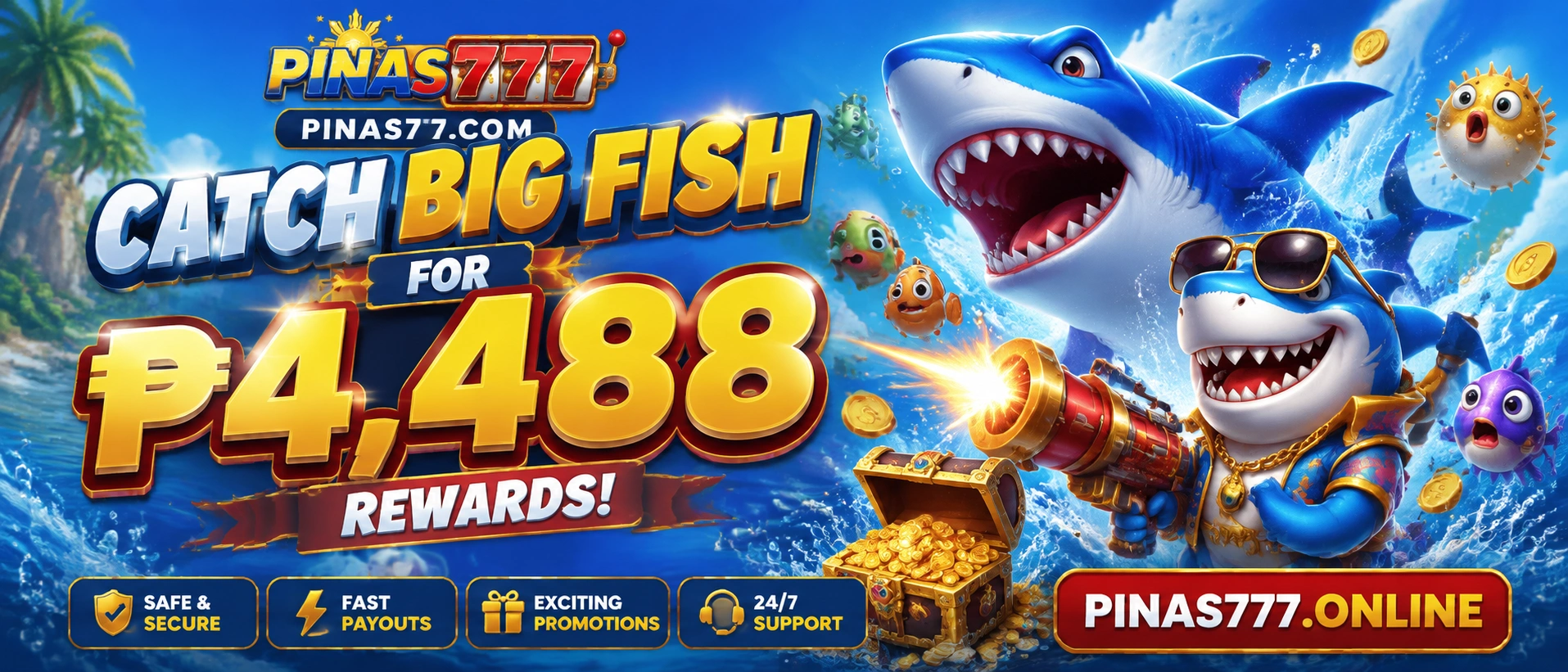 Fishing Games lobby view 2