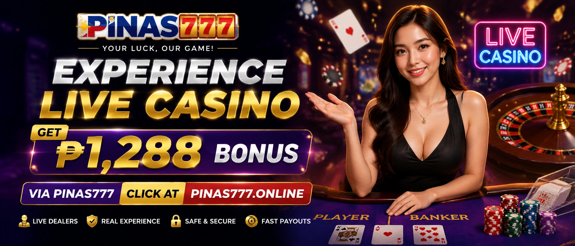 live casino mobile interface and payment-friendly layout