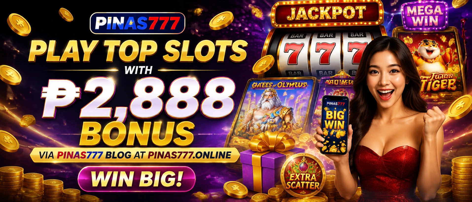 Online slot hub banner for Filipino players